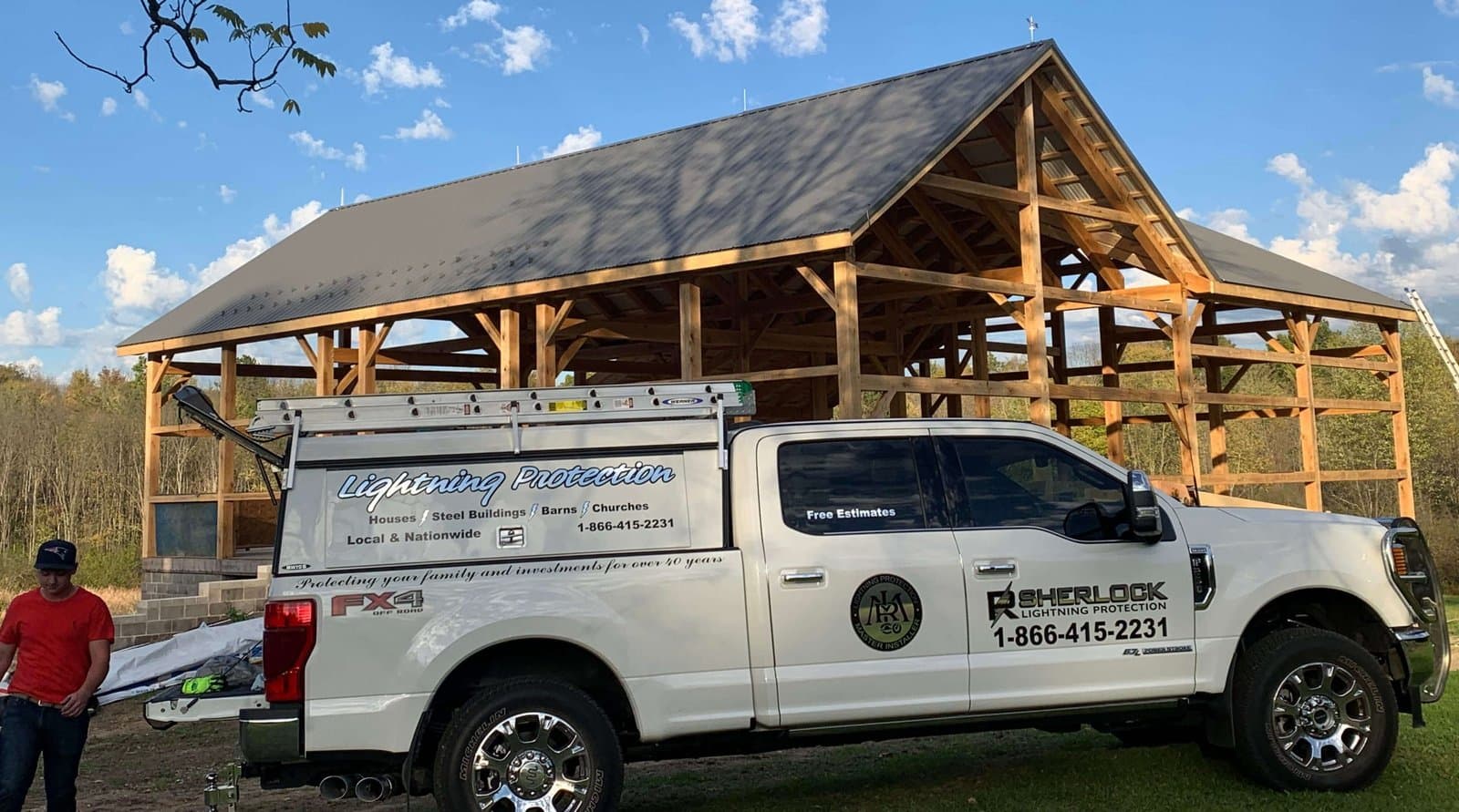 RS Lightning Protection completed installation